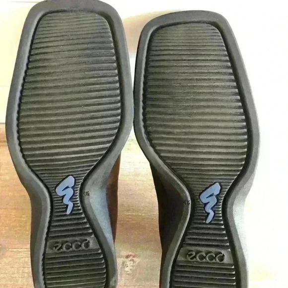 Ecco Twist Brown Suede Slip On Loafer Shoes Size 4.5 - Picture 11 of 11